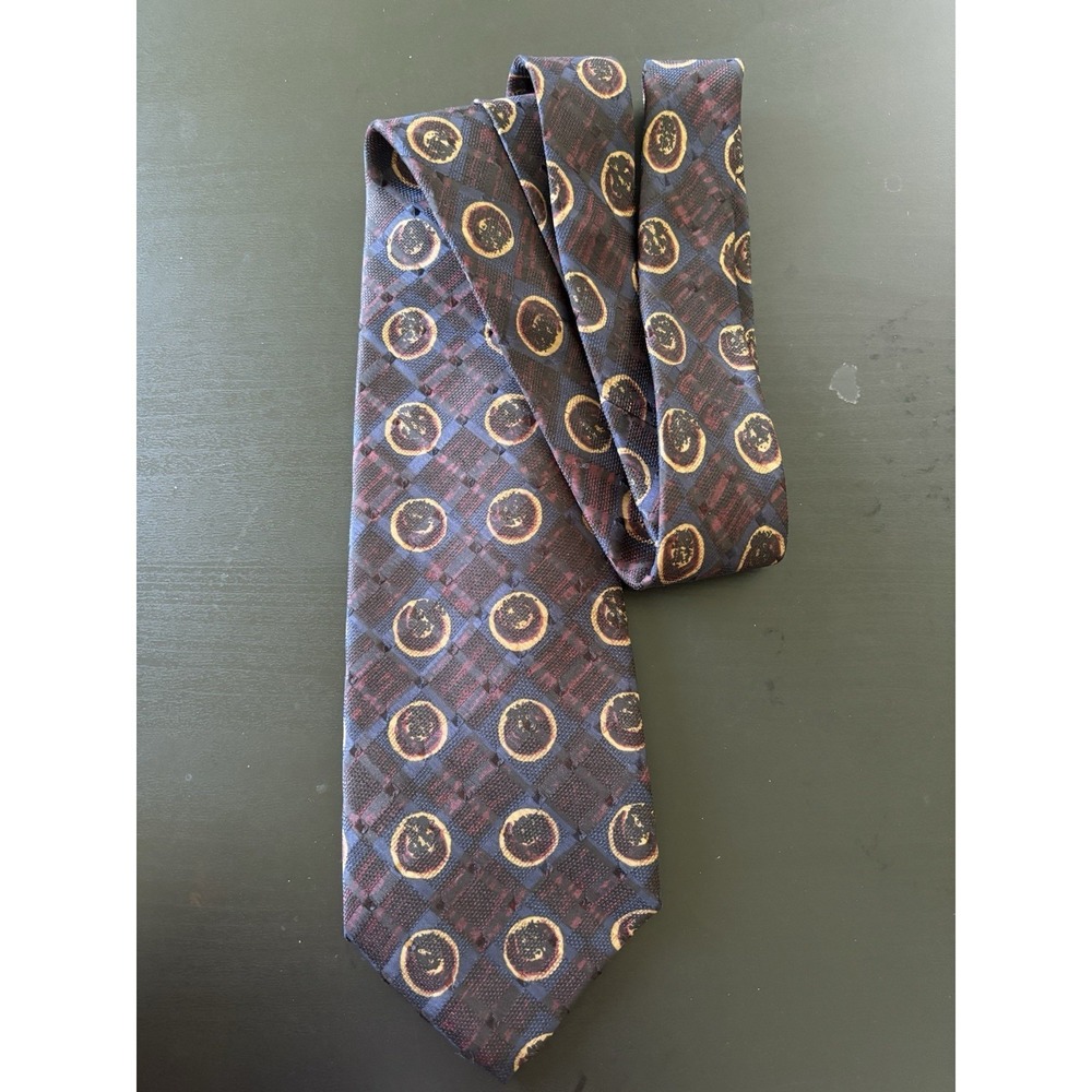 Robert Talbott Tie Necktie Best Of Class Dark Blue Fruit Print USA Nordstrom